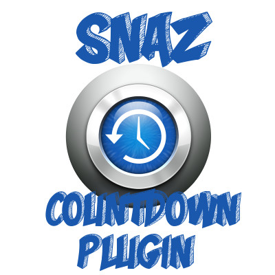 Example of OBS Countdown Plugin Snaz - how to use OBS Software - Snaz Icon