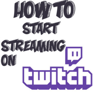 Example of Twitch - how to start Streaming icon
