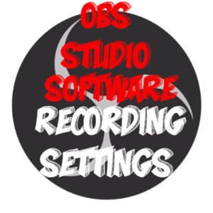 Example of Best encoding settings for OBS Studio Software while Recording Logo