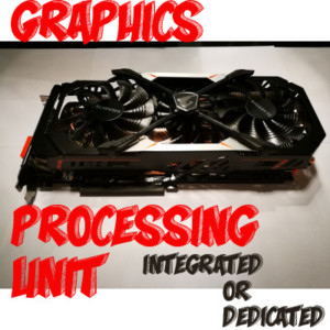 Example of Graphics Processing Unit - GPU - Video Card - Graphics Card
