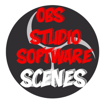 Example of Twitch Stream Scenes for OBS - How to Use OBS Studio Software - OBS Icon