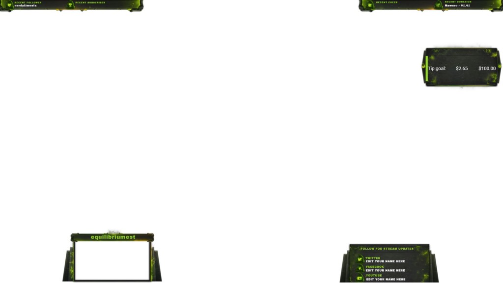 kingdom hearts twitch overlay maker